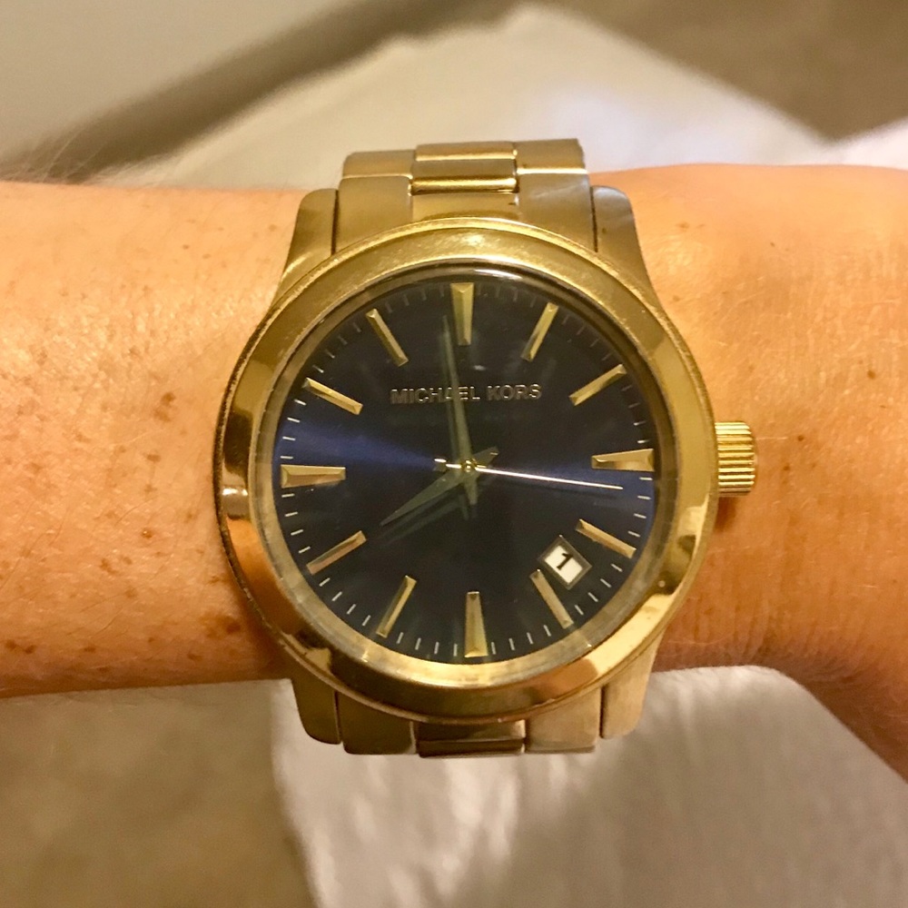 Gold Michael Kors Watch